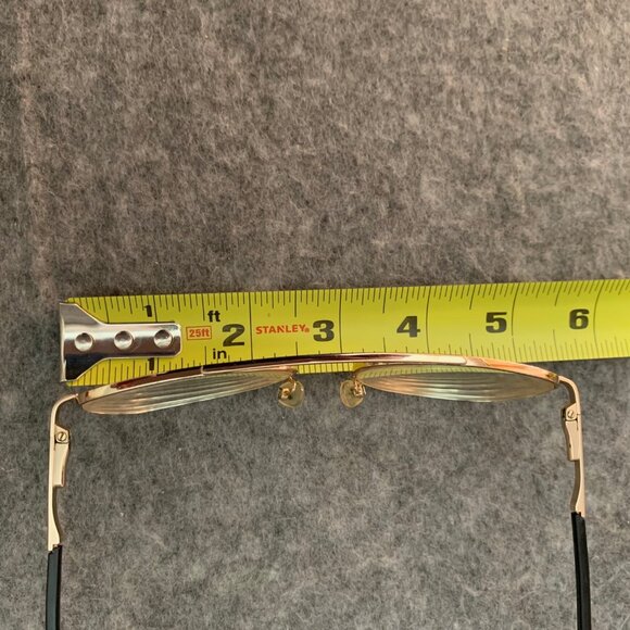 Tom Ford Vintage Black Gold Half Rim Optical/Prescription Eyeglasses Frame - Picture 15 of 15